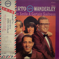 ASTRUD GILBERTO - WALTER WANDERLAY / A Certain Smile A Certain Sadness (Verve, LP) 帯付