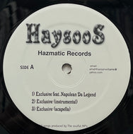 HAYSOOS / Exclusive (Hazmatic, 12inch)