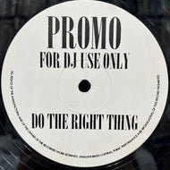 REDHEAD KINGPIN & THE F.B.I. / Do The Right Thing (PROMO 3, 12inch)