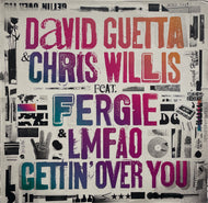 DAVID GUETTA & Chris Willis Feat. Fergie & LMFAO ‎/ Gettin' Over You ( Virgin, 12inch ×2)