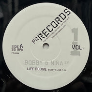 LIFE BOOGIE / Bobby's Job / Nina Cares (PR-002, 12inch)