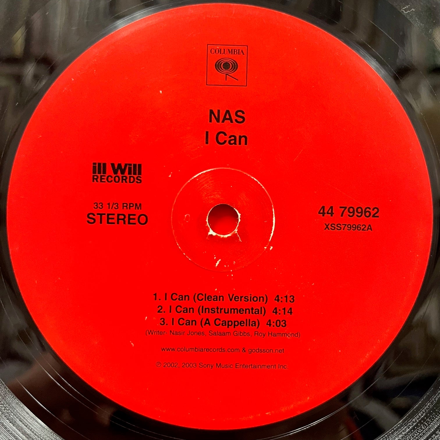 NAS / I Can (44 79962, 12inch) – TICRO MARKET