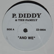 P. Diddy Featuring Black Rob, Foxy Brown ＆ Craig Mack / And We 12inch
