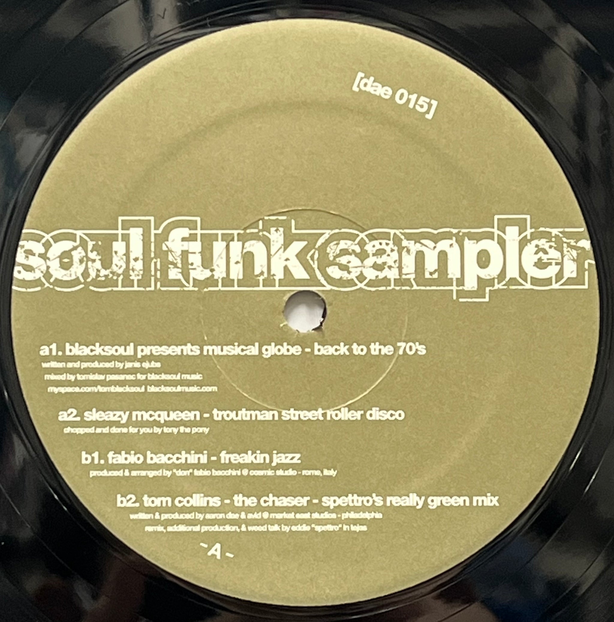 V.A. / Soul Funk Sampler (Dae Recordings – dae 015, 12inch