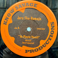 JERU THE DAMAJA / Ya Playin' Yaself (Reissue, 12inch)