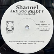 SHANNEL / Are You Ready ? (none, 12inch)