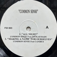 COMMON / All Night / Making A Name For Ourselves / Introspective (Fix 003, 12inch)