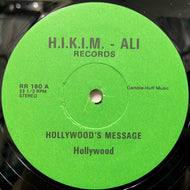 HOLLYWOOD / Hollywood's Message (RR 160, 12inch)