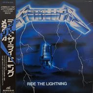 METALLICA / Ride The Lightning ( Nexus International – K25P 501, LP) 帯付