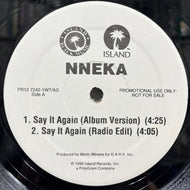 NNEKA / Say It Again (PR12 7242-1, 12inch) Promo