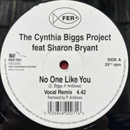 Cynthia Biggs Project / No One Like You (FER TW1, 12inch)