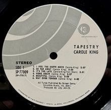画像をギャラリービューアに読み込む, CAROLE KING / Tapestry ( ODE SP 77009, LP)
