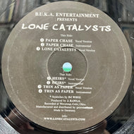 LONE CATALYSTS / Paper Chase (LC30001, 12inch) Reissue, Remastered