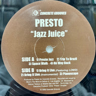 DJ PRESTO / Jazz Juice (CG0004, 12inch)
