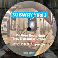 V.A. (DA GRASS ROOTS, GROUP HOME) / SUBWAY VOL.1 (UCR-501, 12inch)