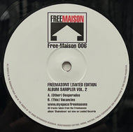 FREEMASONS / Freemasons Limited Edition Album Sampler Vol. 2 (Free-Maison 006, 12inch)