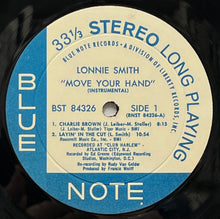 画像をギャラリービューアに読み込む, LONNIE SMITH / Move Your Hand (Blue Note – BST 84326, LP)
