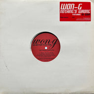 WON-G / Nothing's Wrong (TNOV001, 12inch)