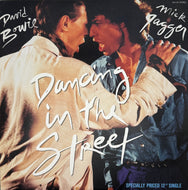 David Bowie And Mick Jagger / Dancing In The Street (	EMI America – S14-116, 12inch)