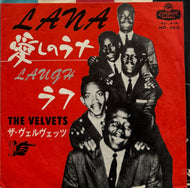 VELVETS / Lana = 愛しのラナ / Laugh = ラフ ( London Records – HIT-200, 7inch)