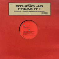 STUDIO 45 / Freak It ! (Original + Disco Elements Remixes) (Azuli, AZNY 90, 12inch)
