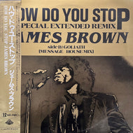 JAMES BROWN / How Do You Stop / Goliath (C12Y0234, 12inch) 帯付