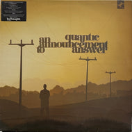 QUANTIC / An Announcement To Answer ( Tru Thoughts – TRULP100, LP)
