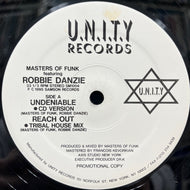 MASTERS OF FUNK / Undeniable / Reach Out (SM1004, 12inch)