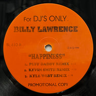 BILLY LAWRENCE / Happiness / Up & Down (Tumblin' Dice & Trackmasters – BL 410, 12inch)
