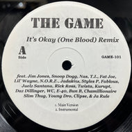 GAME / It's Okay (One Blood) Remix (Game-101, 12inch)