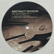 ABSTRACT DIVISION / Time And Perception Pt. 1 (Dynamic Reflection – DREF016, 12inch) White Vinyl
