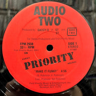 AUDIO TWO / Make It Funky / Top Billin' (Reissue, 12inch)