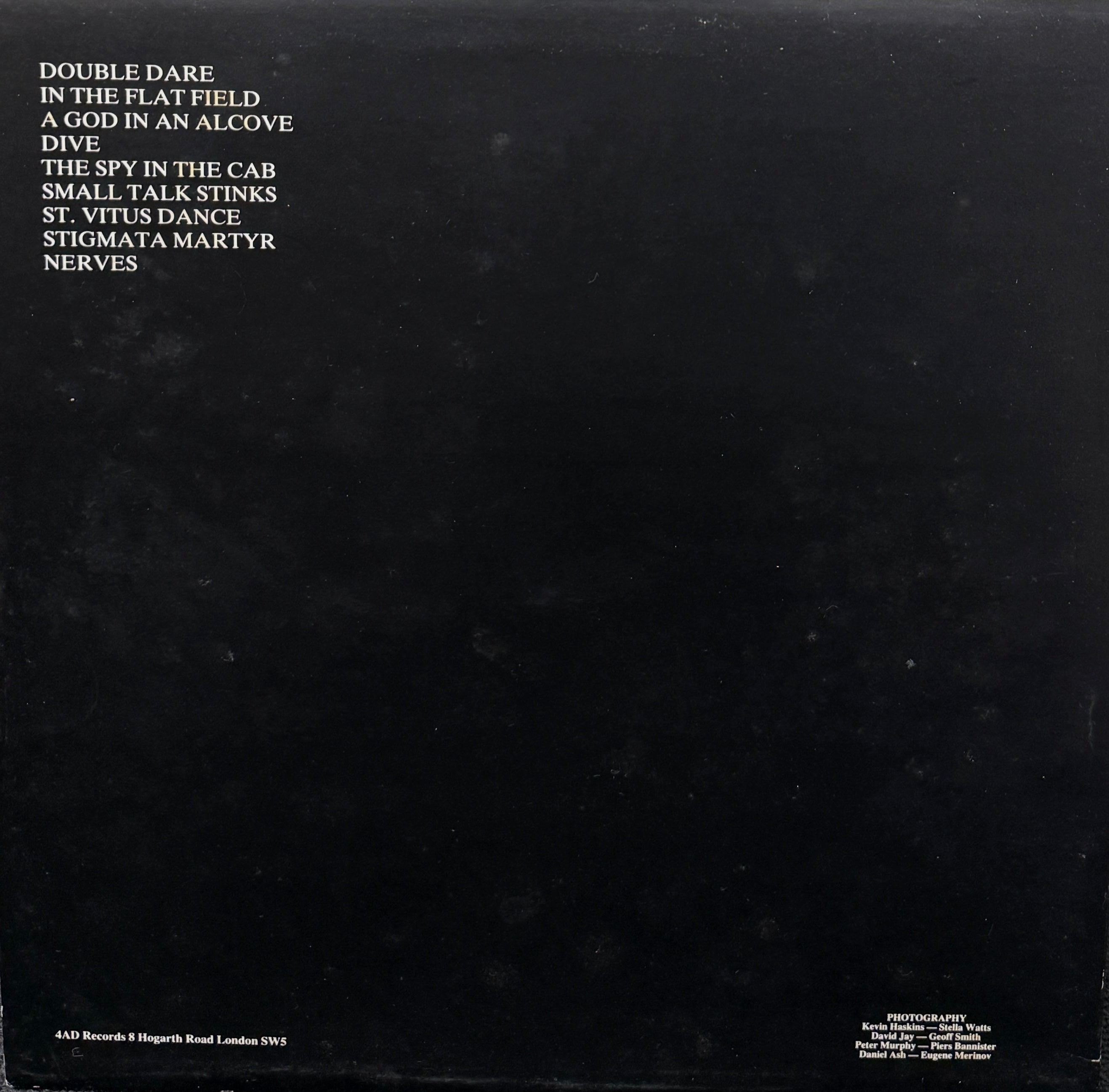 BAUHAUS / In The Flat Field ( 4AD – CAD 13, LP) – TICRO MARKET