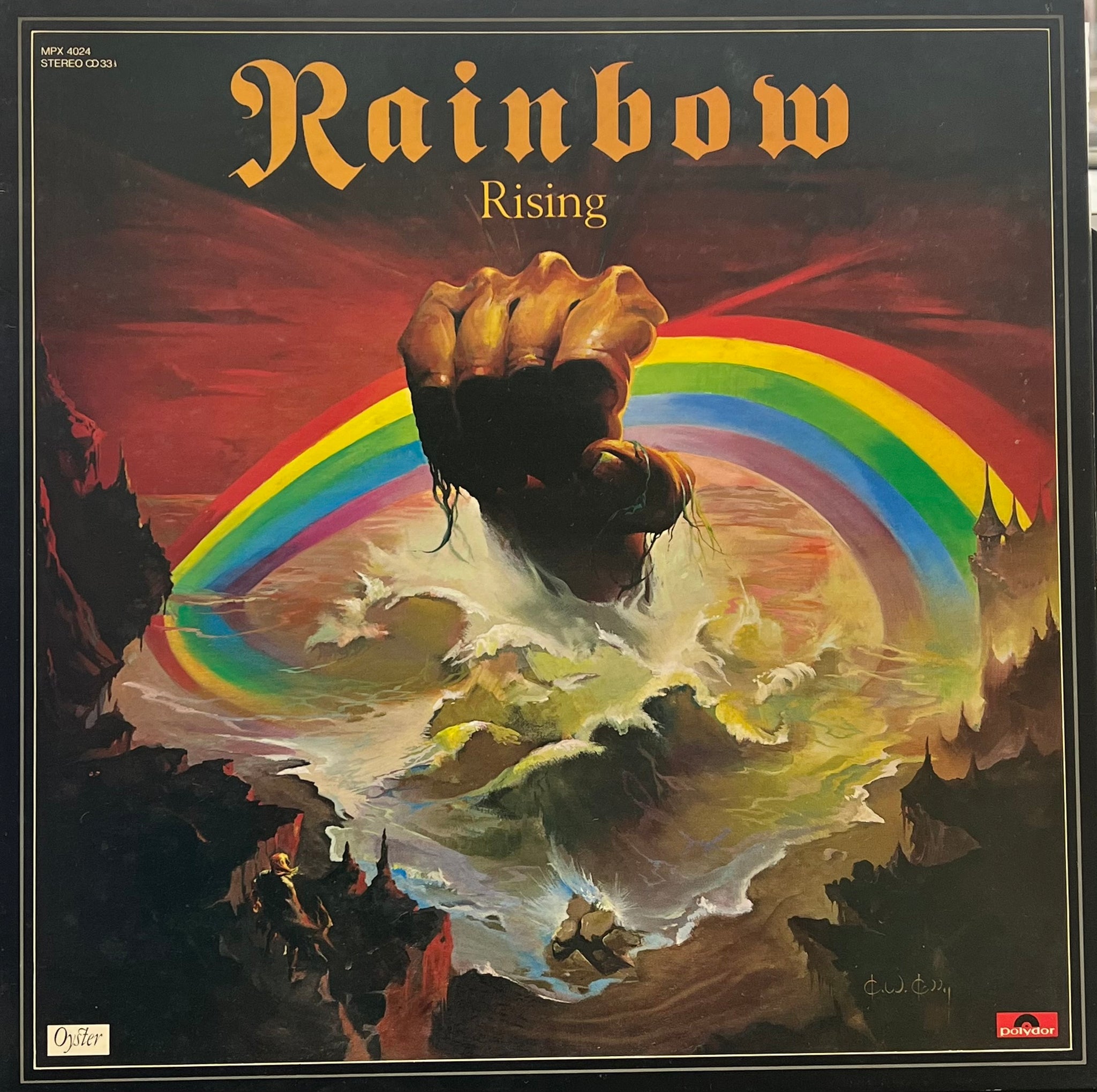 BLACKMORE'S RAINBOW / Rainbow Rising (Oyster – MPX 4024, LP
