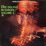 ERIC DOLPHY / In Europe / Volume 3. (Prestige – PRST 7366, LP)