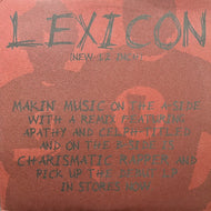 LEXICON / Makin' Music (SPY-007. 12inch)
