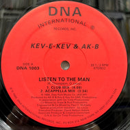 KEV-E-KEV & AK-B / Listen To The Man (DNA 1003, 12inch)