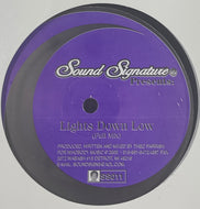 THEO PARRISH / Lights Down Low ( Sound Signature – SS011, 12inch)