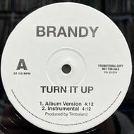 BRANDY / Turn It Up (Reissue, 12inch)