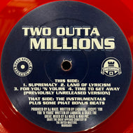 TWO OUTTA MILLIONS / For You 'n Yours EP (MAR95001, 12inch) Reissue, Red Translucent