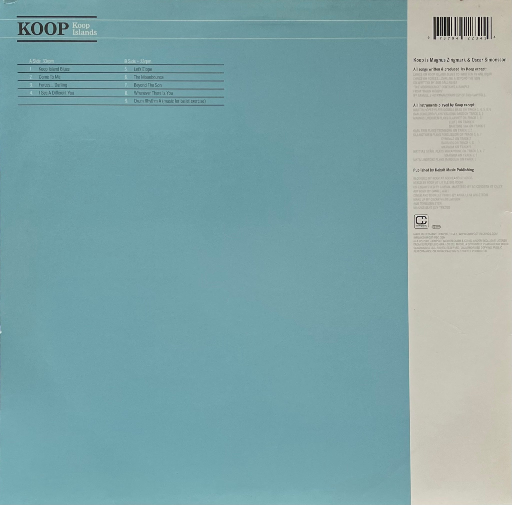 洋楽 KOOP Koop s LP 洋楽 KOOP Koop s LP 洋楽 KOOP Koop s LP Koop – Koop Islands