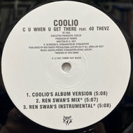 COOLIO feat. 40 THEVZ / C U When U Get There (Reissue, 12inch)