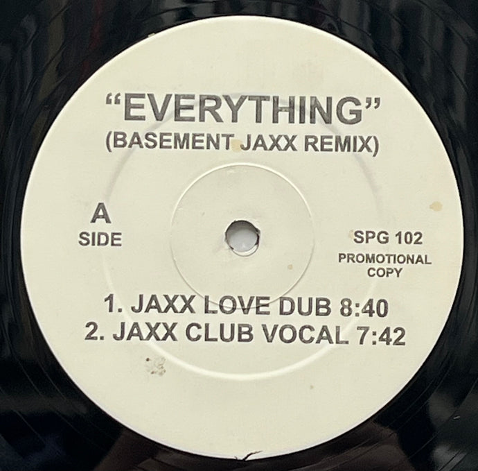 INXS / Everything (Basement Jaxx Remix) (SPG 102, 12inch) – TICRO