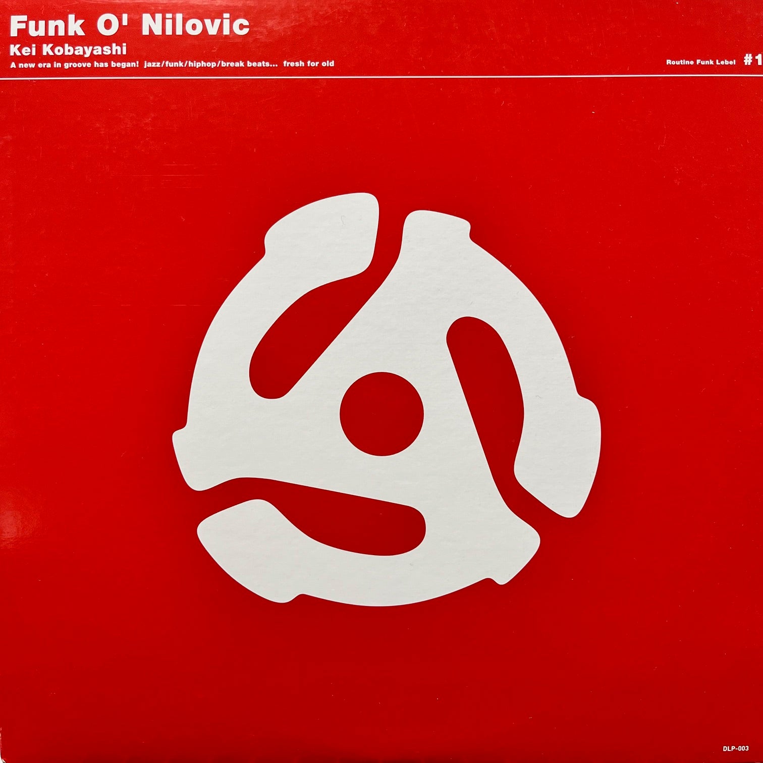 Kei Kobayashi /Funk o’ Nilovic 12インチレコード KEI KOBAYASHI / Funk O' Nilovic (DLP-003, 12inch) – TICRO MARKET