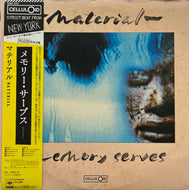 MATERIAL / Memory Serves (CBS/Sony – 25AP 2751, LP) 帯付