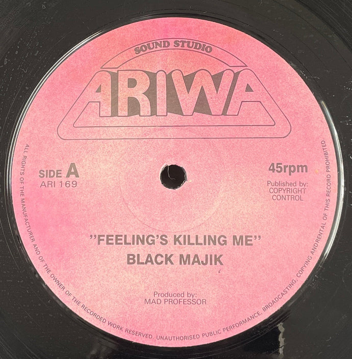 BLACK MAJIK / MAD PROFESSOR / Feeling's Killing Me / No Man's Land (ARIWA, 12inch)