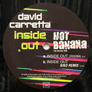 DAVID CARRETTA / Inside Out (Hot Banana – hot banana 006, 12inch)