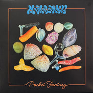 MAMALARKY / Pocket Fantasy (Fire Talk – LP-FTK-218, LP) Cream and Blue Splatter Vinyl