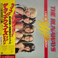 RUNAWAYS / Live In Japan ( Mercury – RJ-7249, LP)