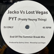 JACKO vs. LOST VEGAS / PYT (Pretty Young Thing) PLAY 005, 12inch